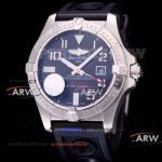 Perfect Replica Breitling Avenger II Seawolf 45MM Watches - Steel Case Black Dial 